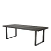Eichholtz Melchior 90.55 Dining Table In Charcoal
