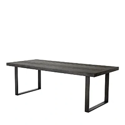 Eichholtz Melchior 90.55 Dining Table In Charcoal