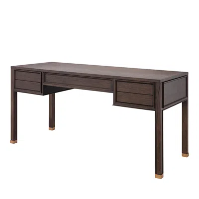 Eichholtz Melchior Desk In Dark Brown