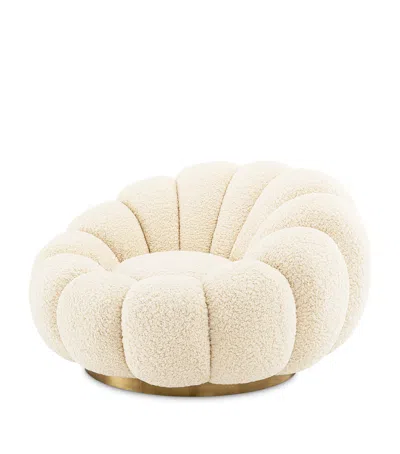 Eichholtz Mello Swivel Chair In Neutral