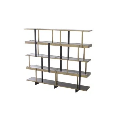 Eichholtz Mercure Bookcase In Gold