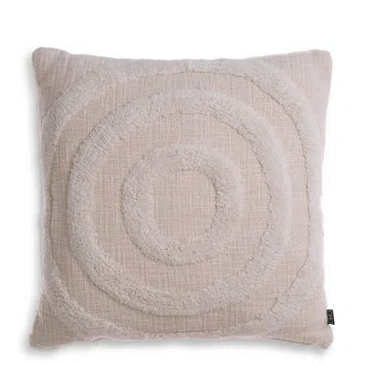 Eichholtz Morpheus Cotton Throw Square Pillow Cover & Insert In Off-white