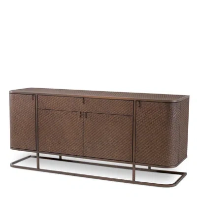 Eichholtz Napa Valley Woven Oak Credenza In Brown