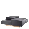 Eichholtz Nerone Solid Coffee Table In Charcoal Gray