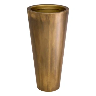 Eichholtz Oberoi Planter In Vintage Brass