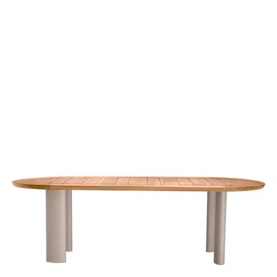 Eichholtz Outdoor Dining Table Mogador In Natural Teak