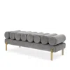Eichholtz Oxley Bench In Gray