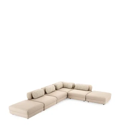 Eichholtz Paulo Modular Corner Sofa In Brown
