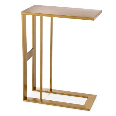 Eichholtz Pierre Side Table In Brushed Brass