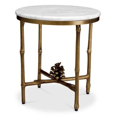 Eichholtz Pigna End Table In White
