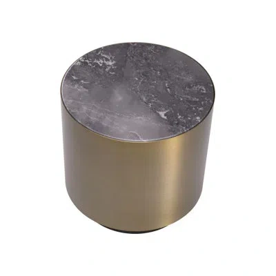 Eichholtz Porter Block End Table In Gray