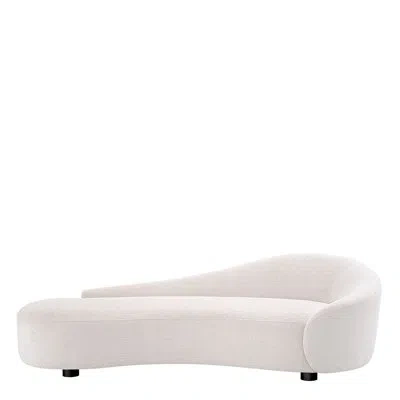 Eichholtz Rivolo 90.55'' Curved Sofa In Lyssa Off-white