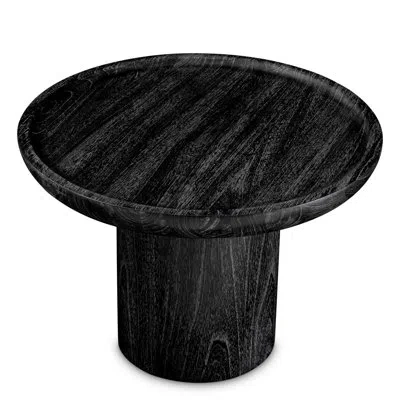 Eichholtz Side Table Rouault In Charcoal Gray