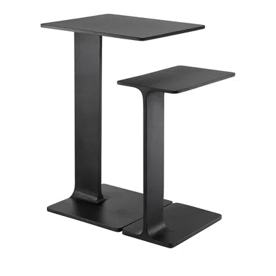 Eichholtz Smart Side Table, Set Of 2 In Black