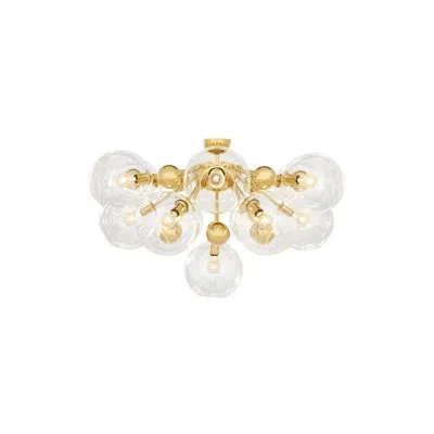 Eichholtz Soleil Ceiling Lamp In Gold