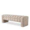 Eichholtz Taranto Bench In Skyward Sand