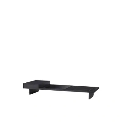 Eichholtz The Crest Coffee Table In Charcoal Gray