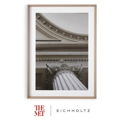 Eichholtz The Met X  2 Interior Framed On Glass In Beige,brown