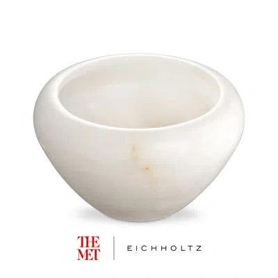 Eichholtz The Met X  Handmade Onyx Table Vase In Natural Onyx