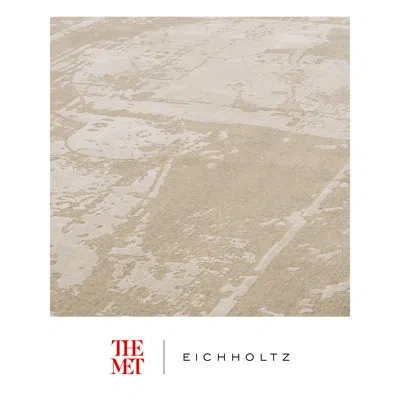 Eichholtz The Met X  Rectangle 9'10" X 13'2" Area Rug In Sand,ivory