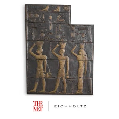 Eichholtz The Met X  Wall Object In Bronze,brass