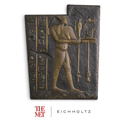 Eichholtz The Met X  Wall Object In Bronze,brass