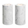 Eichholtz Tobor Tealight Holder, Medium, Set Of 2 In White