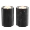 Eichholtz Tobor Tealight Holder, Small, Set Of 2 In Black