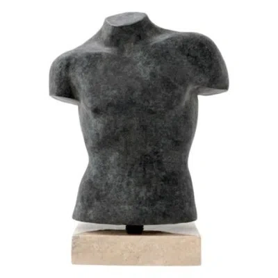 Eichholtz Torso Aristo In Beige,antique Bronze