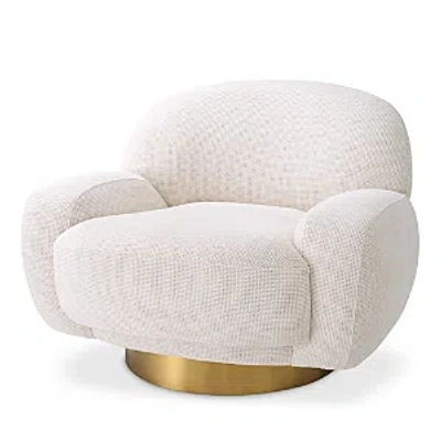 Eichholtz Udine Swivel Chair In White