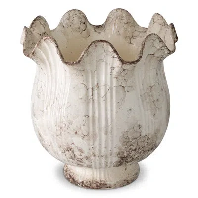 Eichholtz Vase Tulipa Ceramic In Neutral