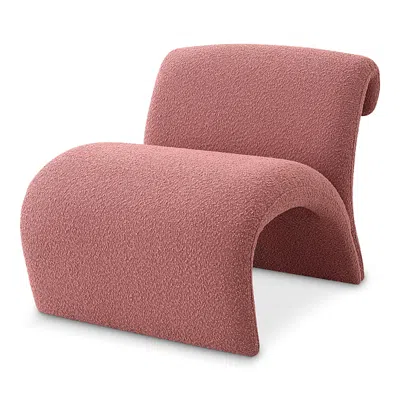 Eichholtz Vignola Chair In Boucle Rose