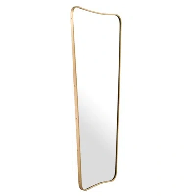 Eichholtz Vivienne Brass Novelty Wall Mirror In Brushed Brass