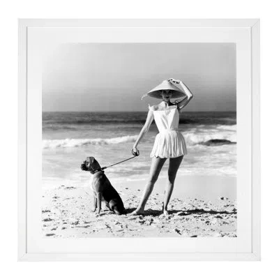 Eichholtz 'vogue, 1956 Ii' - Framed Photograph In Black,white