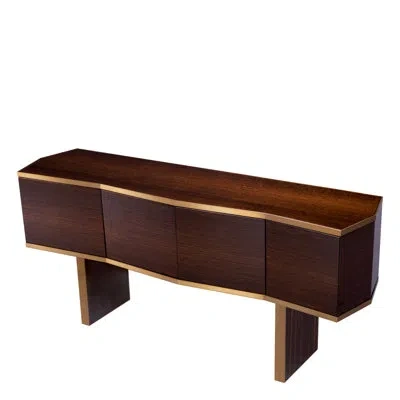 Eichholtz Xenon 71.06'' Sideboard In Smoked,brushed Brass