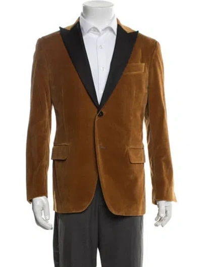 Pre-owned Eidos Blazer In Brown