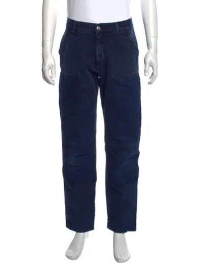 Pre-owned Eidos Pants In Blue