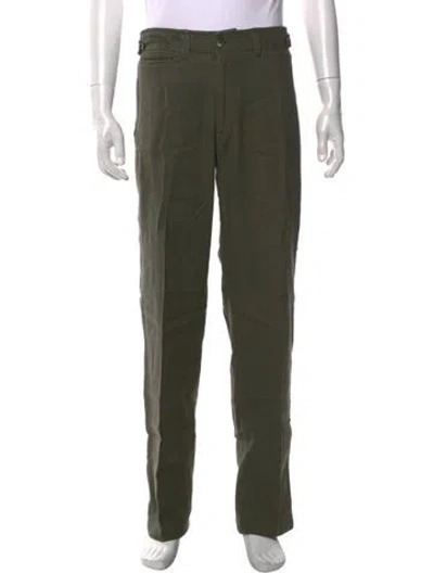 Pre-owned Eidos Pants In Green