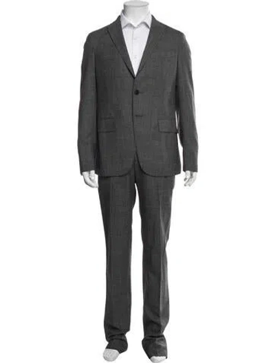 Pre-owned Eidos Two-piece Suit W/ Tags In Gray