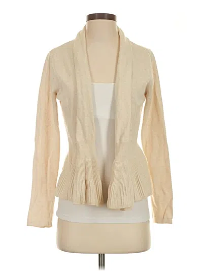 Pre-owned Eight Eight Eight Cardigan Sweater In Tan