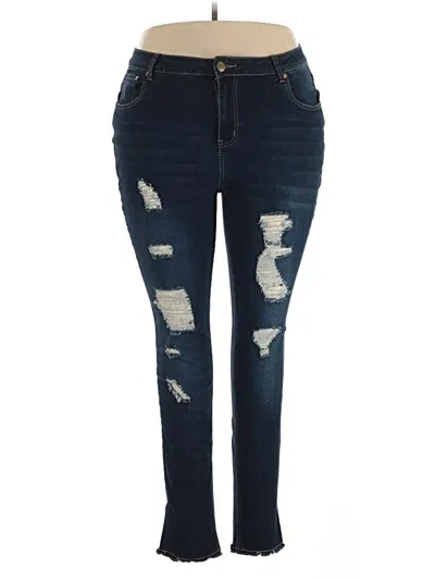Pre-owned Eight Eight Eight Jeans In Blue