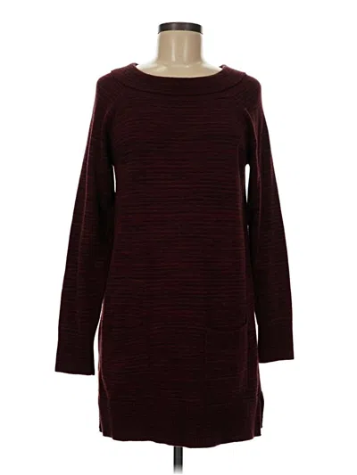 Pre-owned Eight Eight Eight Pullover Sweater In Burgundy