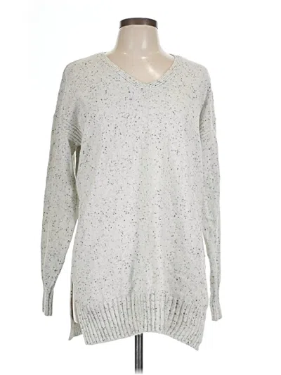 Pre-owned Eight Eight Eight Pullover Sweater In Silver