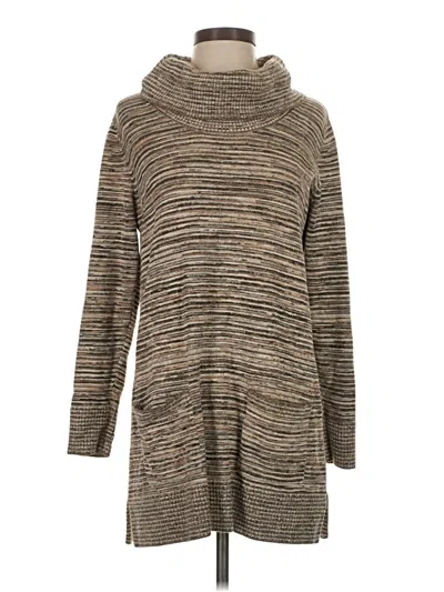 Pre-owned Eight Eight Eight Turtleneck Sweater In Brown