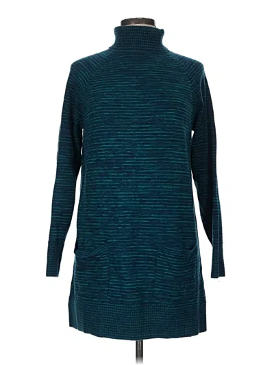 Pre-owned Eight Eight Eight Turtleneck Sweater In Teal