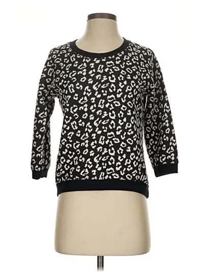 Pre-owned Eight Sixty 3/4 Sleeve T-shirt In Black