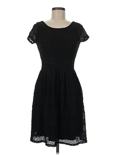 Pre-owned Eight Sixty Casual Dress In Black