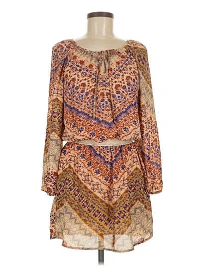 Pre-owned Eight Sixty Casual Dress In Tan
