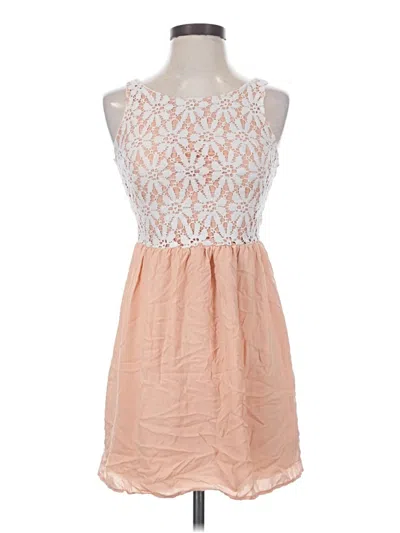 Pre-owned Eight Sixty Casual Dress In Tan