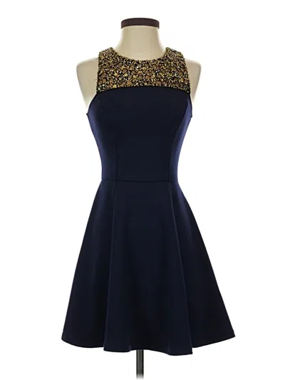 Pre-owned Eight Sixty Cocktail Dress In Blue